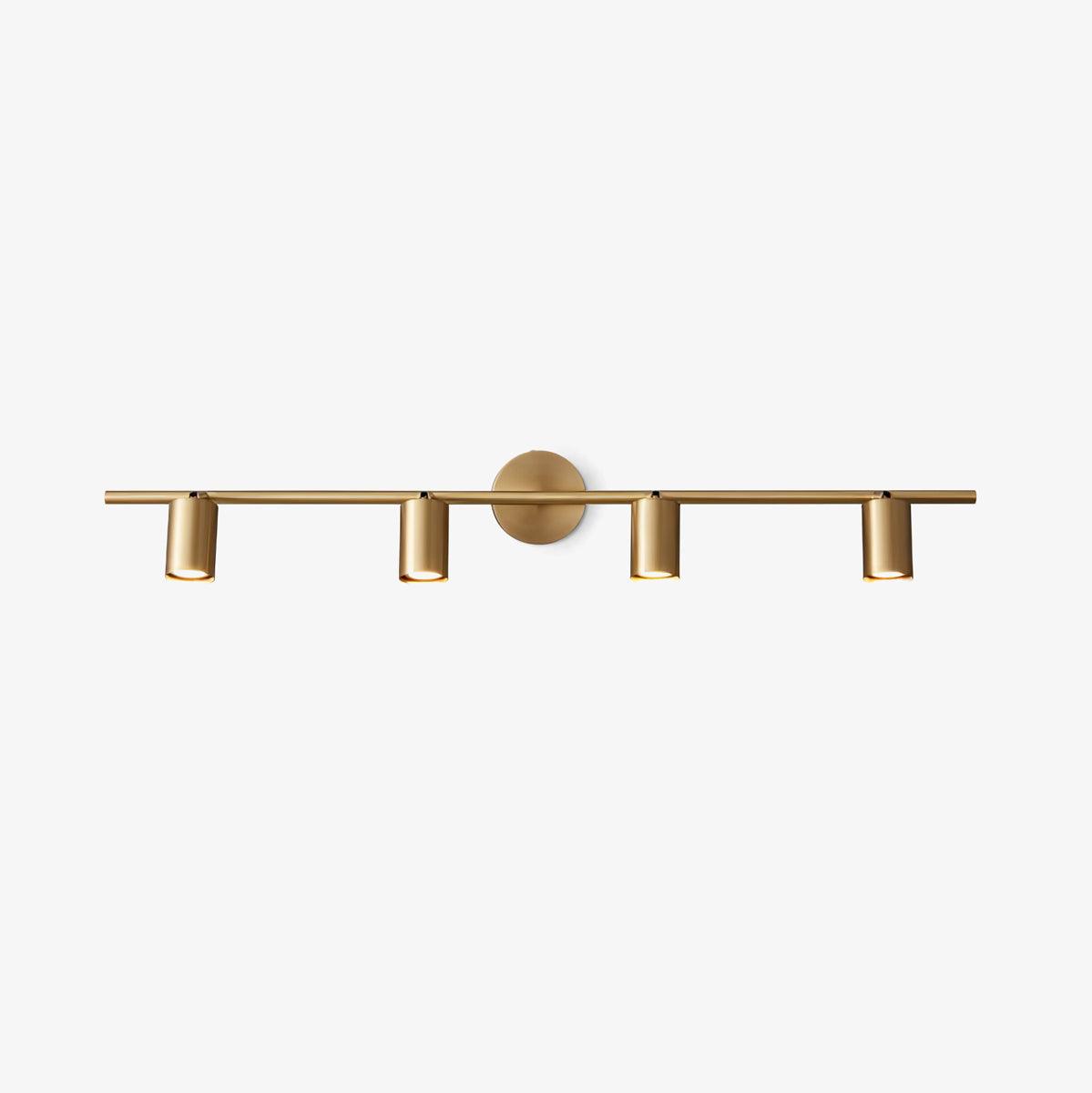 Grover Rotatable Brass Spotlight Wall Light