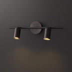 Grover Rotatable Brass Spotlight Wall Light