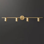 Grover Rotatable Brass Spotlight Wall Light