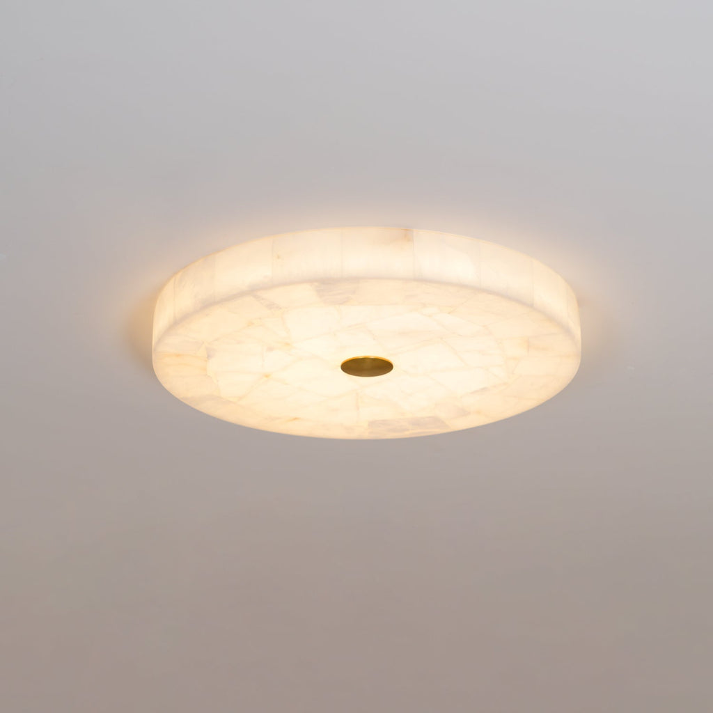 Kristy Round Alabaster Ceiling Lamp - image 30