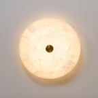 Kristy Round Alabaster Ceiling Lamp - image 6