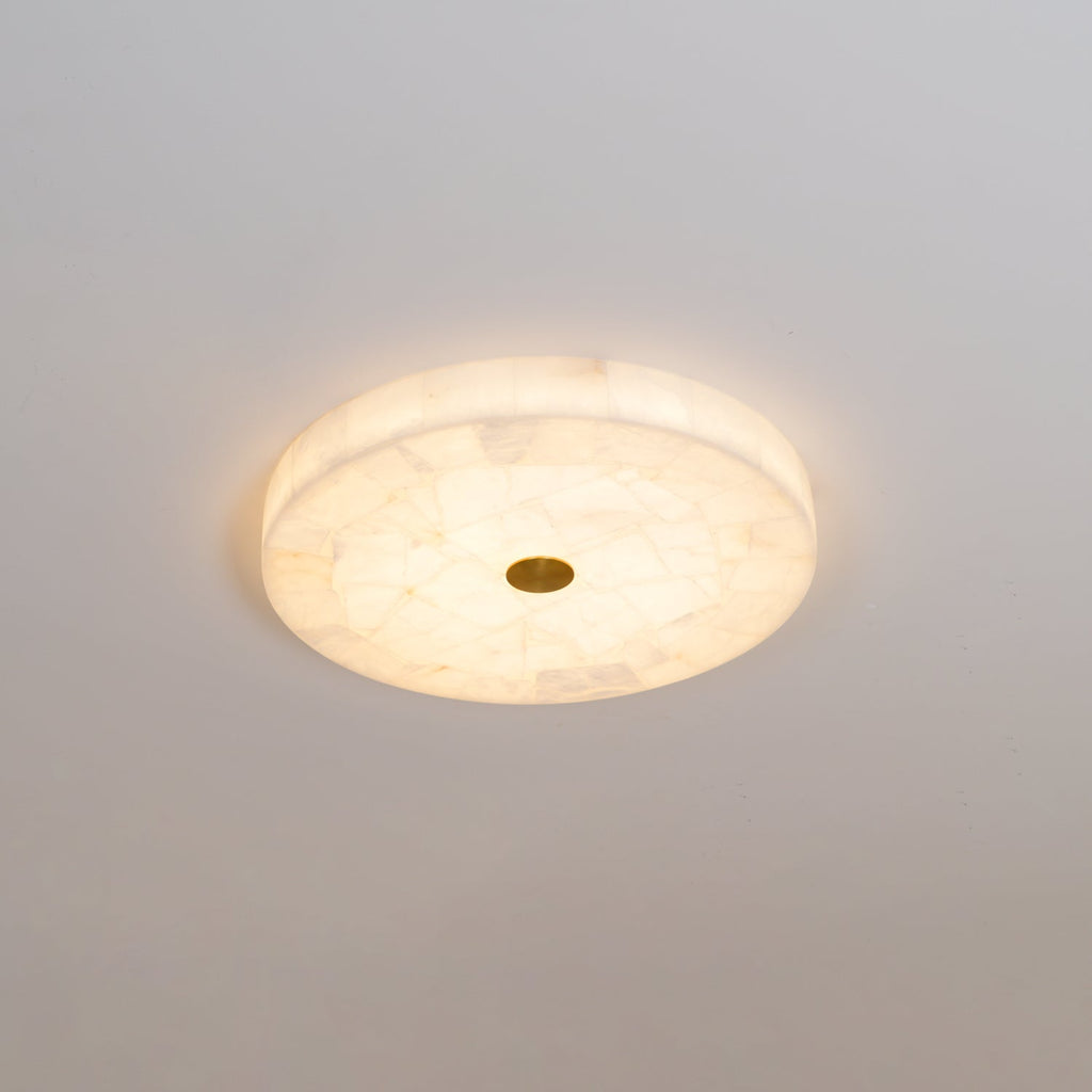 Kristy Round Alabaster Ceiling Lamp - image 28