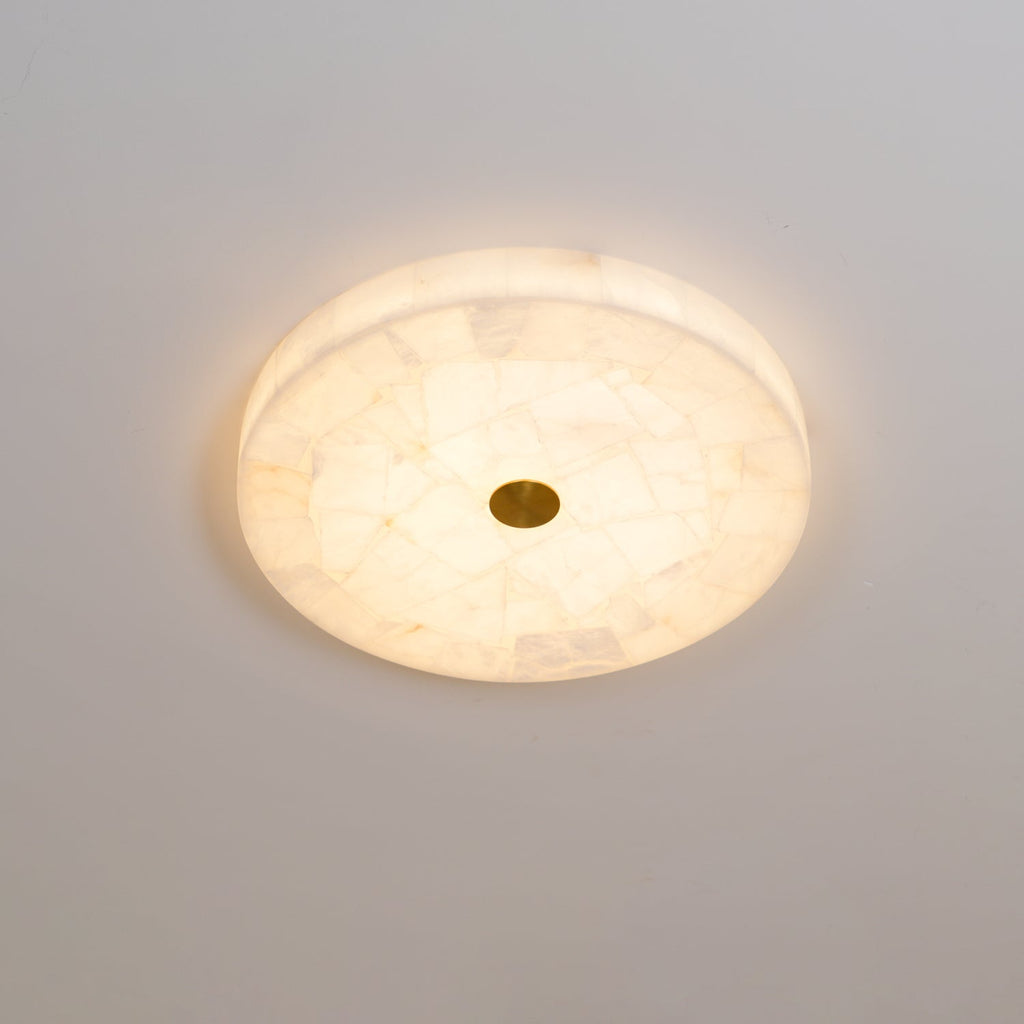Kristy Round Alabaster Ceiling Lamp - image 29