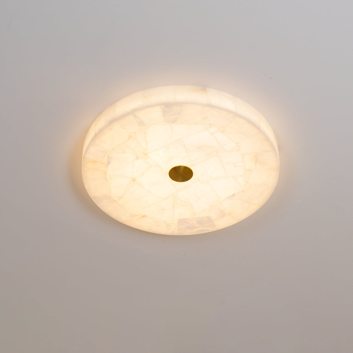 Kristy Round Alabaster Ceiling Lamp - image 29