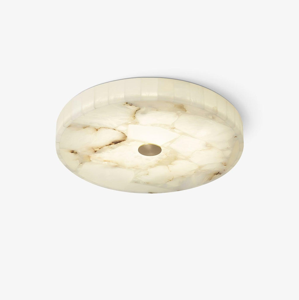 Kristy Round Alabaster Ceiling Lamp - image 2