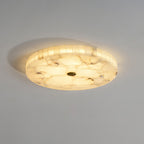 Kristy Round Alabaster Ceiling Lamp - image 19