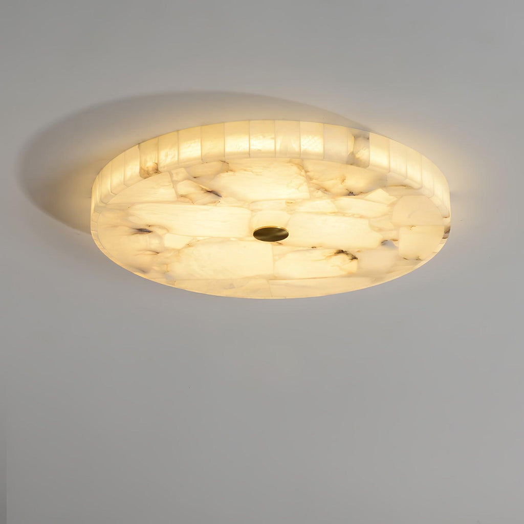 Kristy Round Alabaster Ceiling Lamp - image 9