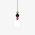 Eshaisra Nordic Art Round Balls Stacking Glass Pendant Lamp