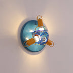 Batya Ceiling Light Glass Circular Colorful