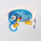 Batya Ceiling Light Glass Circular Colorful