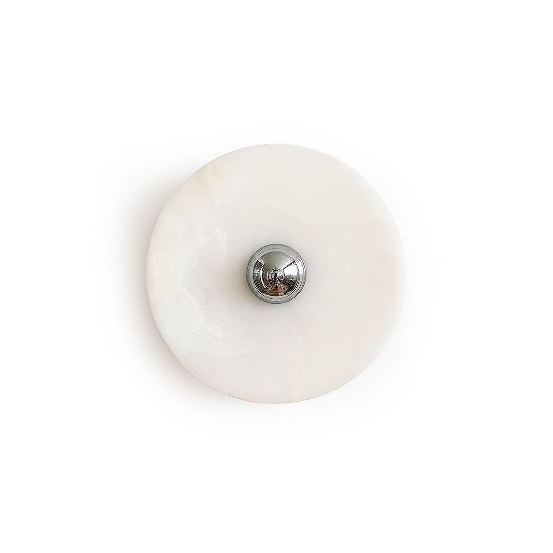 Arsole Modern Minimalist Round Jade Wall Lamp