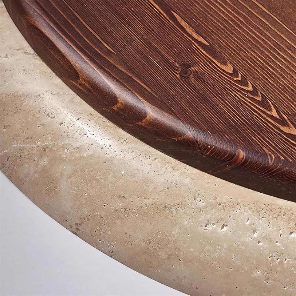 Halo Round Travertine Ceiling Light - image 17