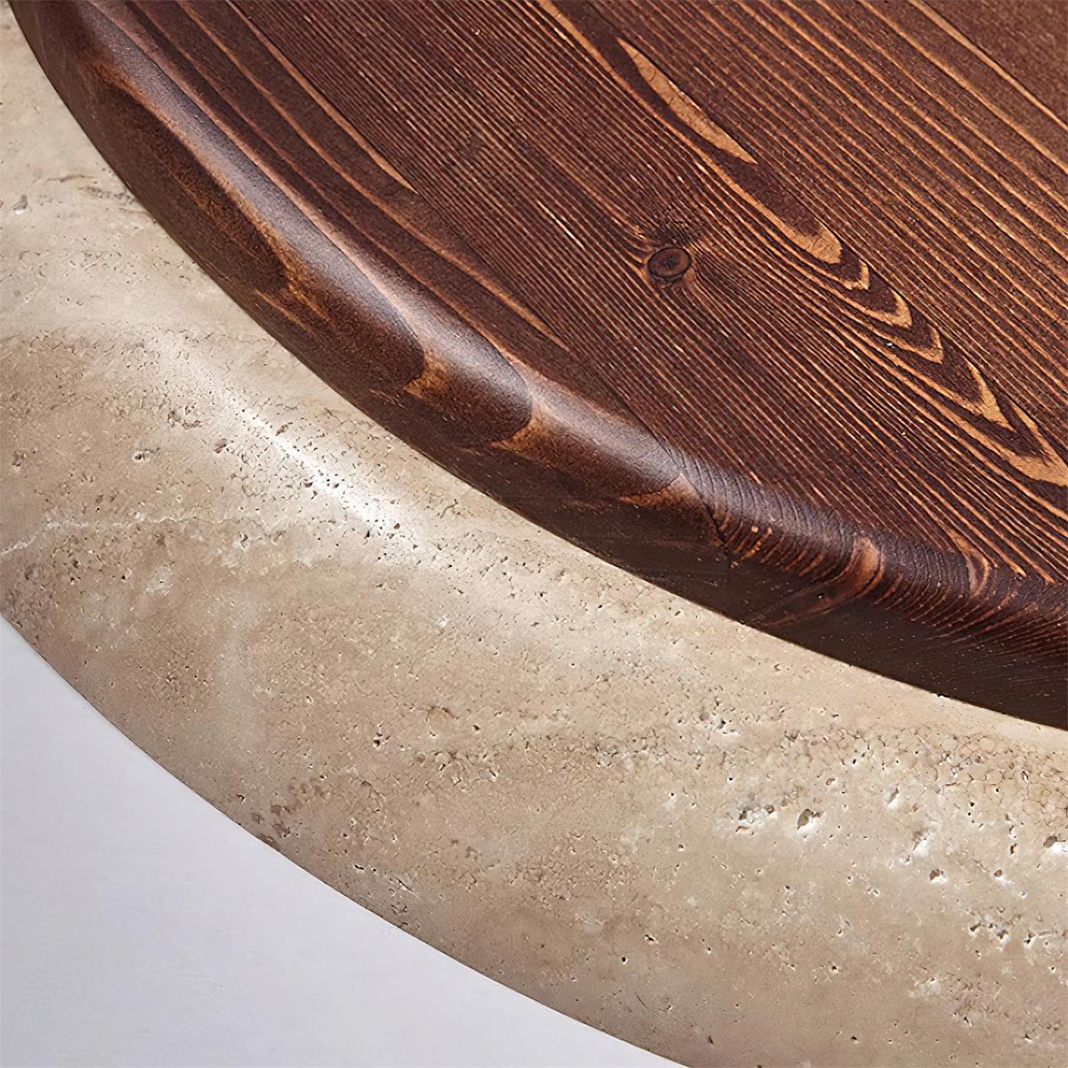 Halo Round Travertine Ceiling Light - image 17