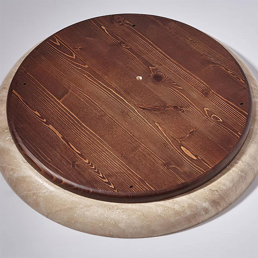 Halo Round Travertine Ceiling Light - image 18