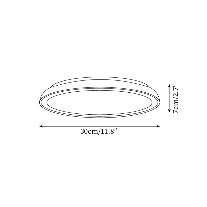 Halo Round Travertine Ceiling Light - image 5