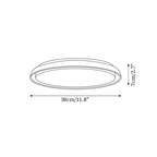 Halo Round Travertine Ceiling Light - image 5