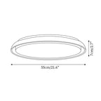 Halo Round Travertine Ceiling Light - image 7