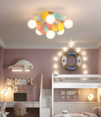 Solara Ceiling Lamp Round Macaron with Pastel Colors