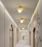 Solara Ceiling Lamp Round Macaron with Pastel Colors