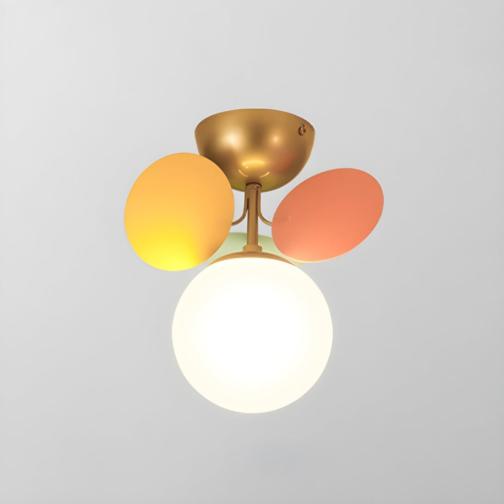 Solara Ceiling Lamp Round Macaron with Pastel Colors