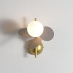 Culoren Round Nordic Art Glass Wall Lamp