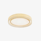 Corinila Round Pleated Fabric Ceiling Lamp