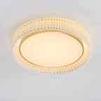 Corinila Round Pleated Fabric Ceiling Lamp