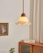 Glyna Wavy Glass Pendant Light