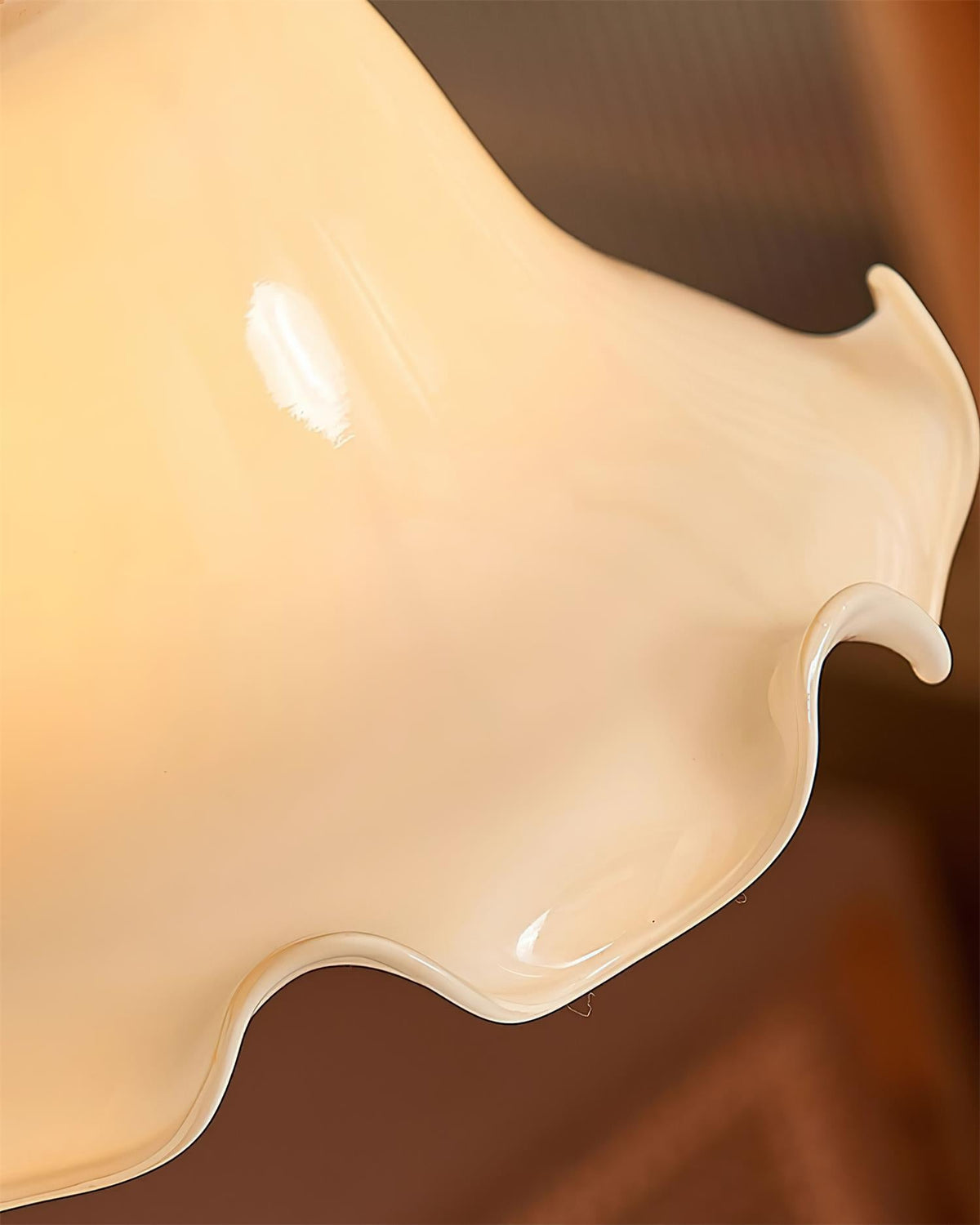 Glyna Wavy Glass Pendant Light
