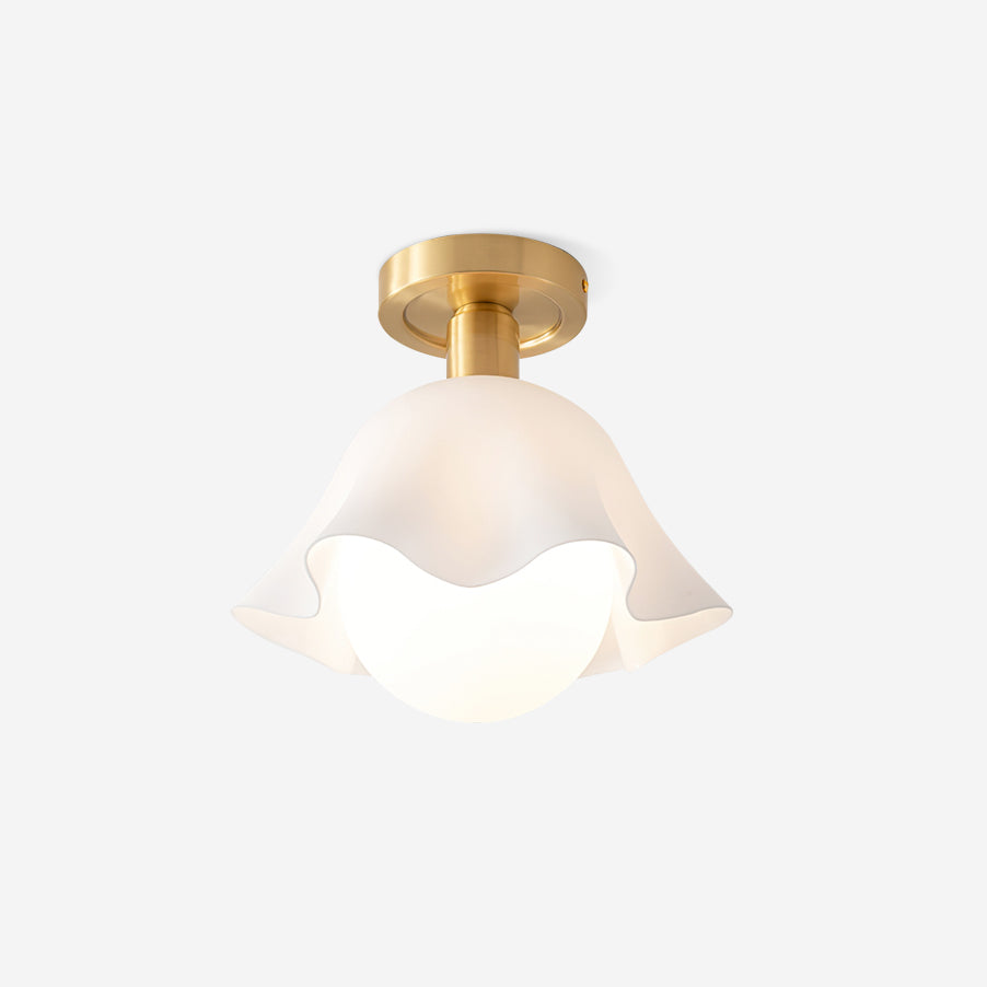 Petalia Semi-Flush Mount Ceiling Light