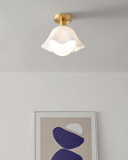 Petalia Semi-Flush Mount Ceiling Light