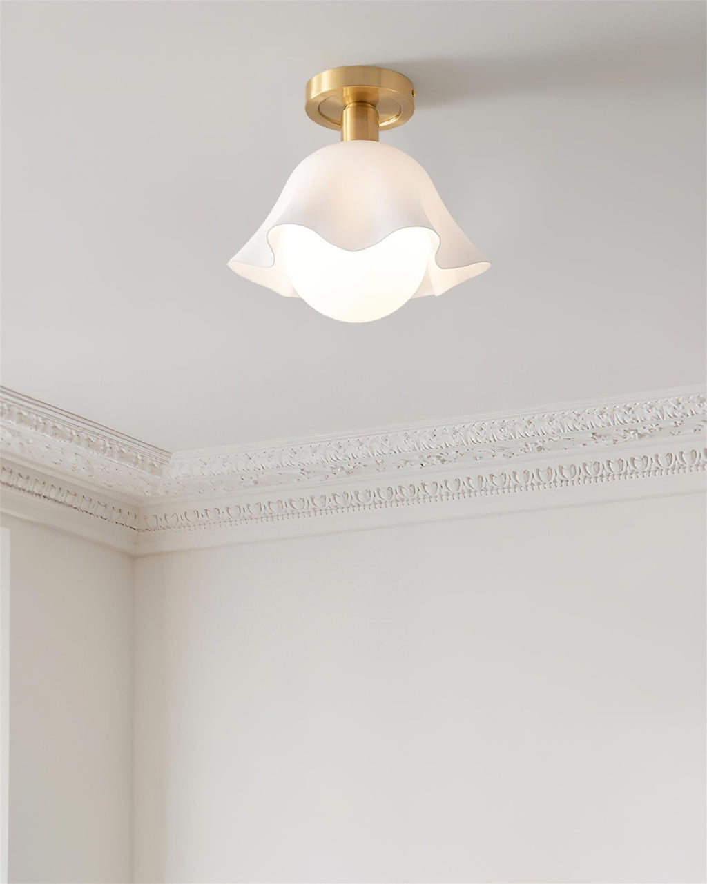 Petalia Semi-Flush Mount Ceiling Light