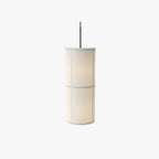 Ritta Cylinder Pendant Light, Lantern, Fabric, Japanese
