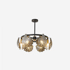 Kristy Modern Annular And Glass Pendant Light
