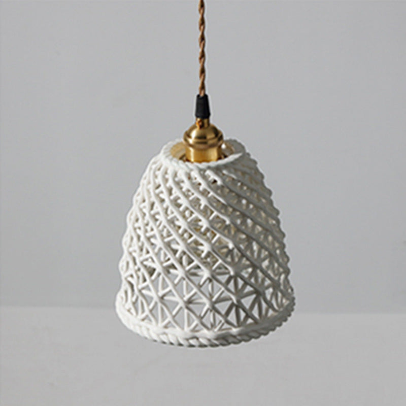 Valentina Modern LED Pendant Light Blue White Bedroom/Kitchen