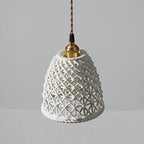 Valentina Modern LED Pendant Light Blue White Bedroom/Kitchen