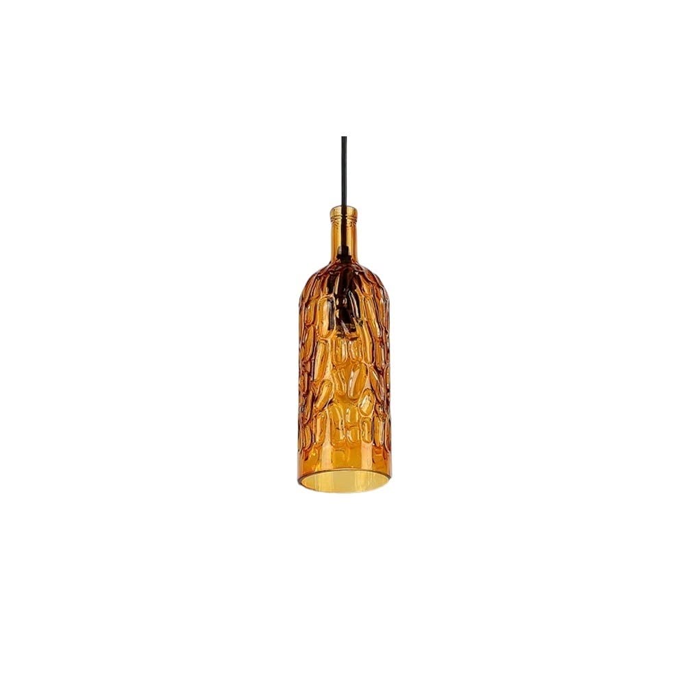 Valentina Vintage Pendant Light Wine Bottle /Glass Kitchen Island