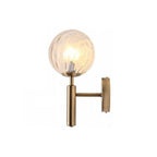 Valentina Wall Lamp Modern Globe Glass Hallway