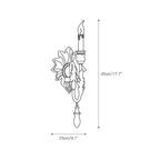 Idoraris Vintage Industrial Wall Lamp