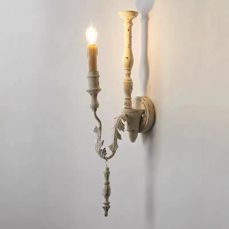 Ivelor Vintage Industrial Candle Wall Lamp