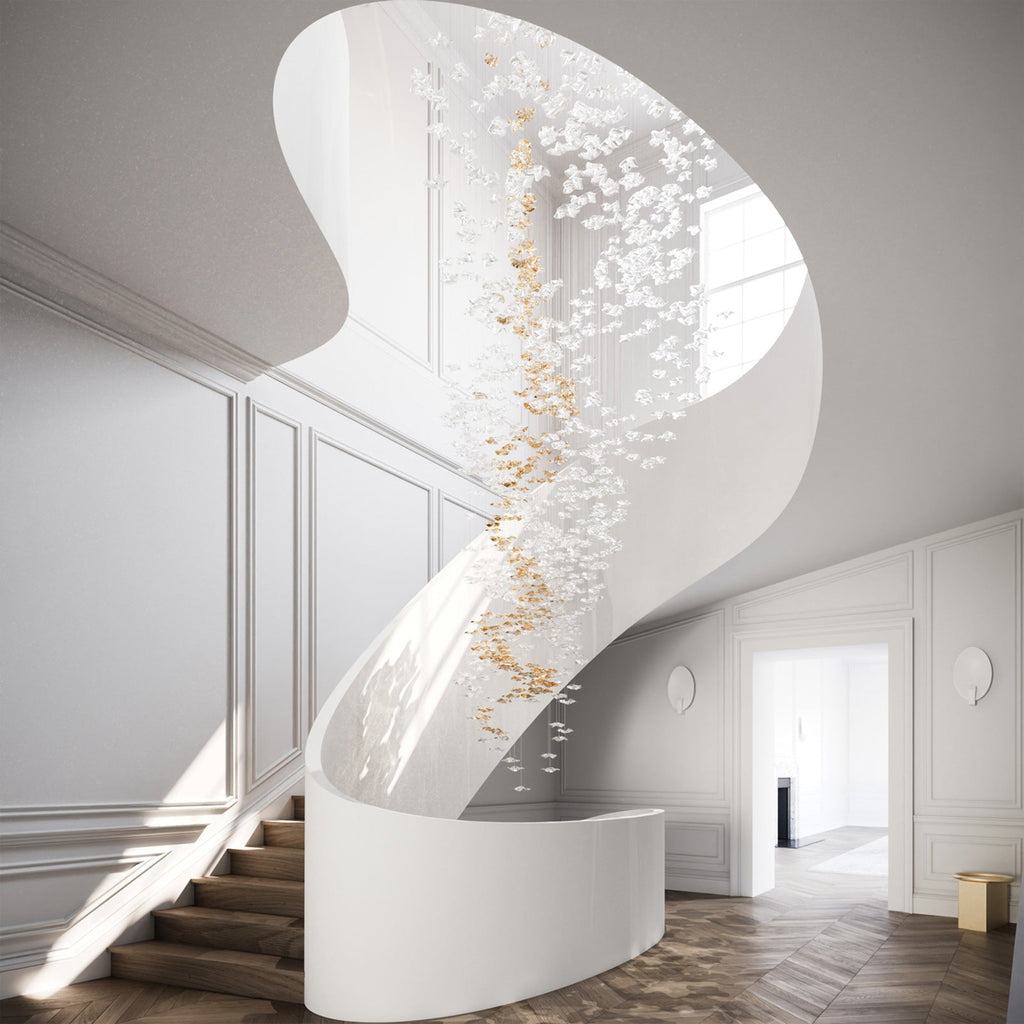 Cezorisra Luxury Brass Linear Chandelier