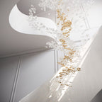 Cezorisra Luxury Brass Linear Chandelier