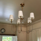 Evraeel Modern Minimalist Fabric Chandelier