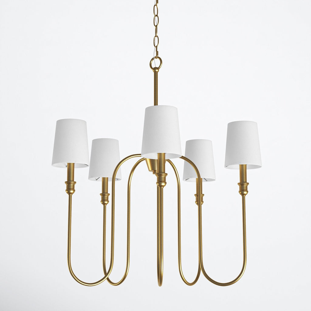 Evraeel Modern Minimalist Fabric Chandelier