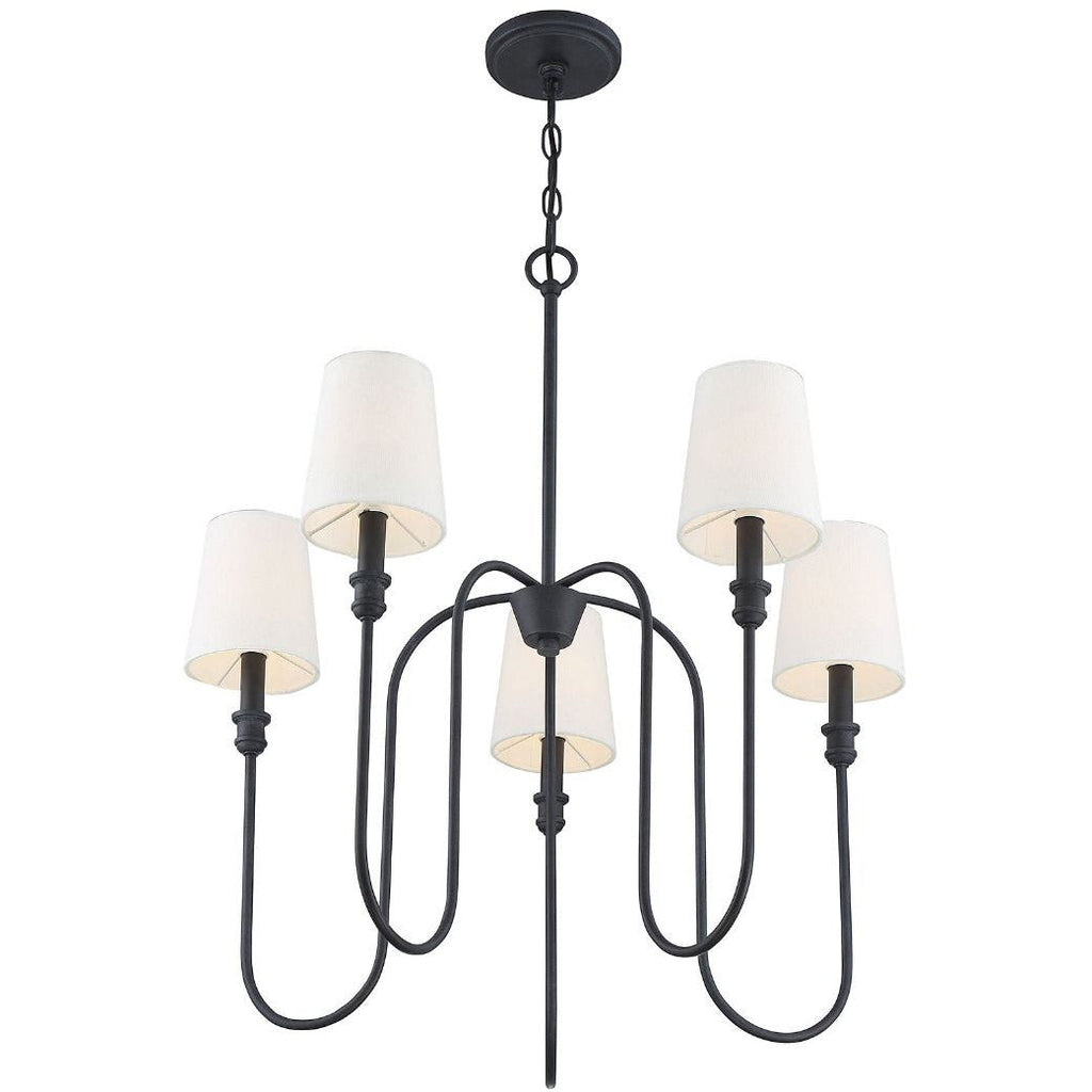Evraeel Modern Minimalist Fabric Chandelier