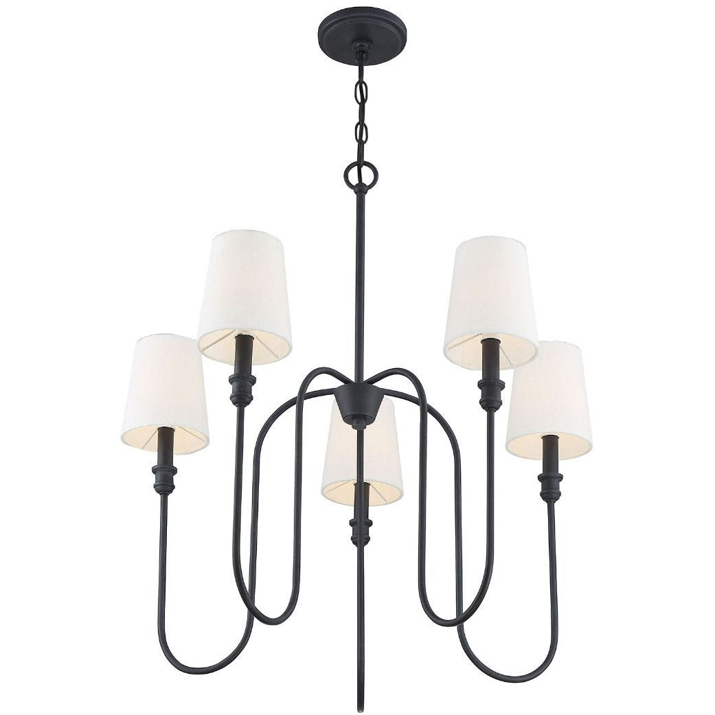 Evraeel Modern Minimalist Fabric Chandelier