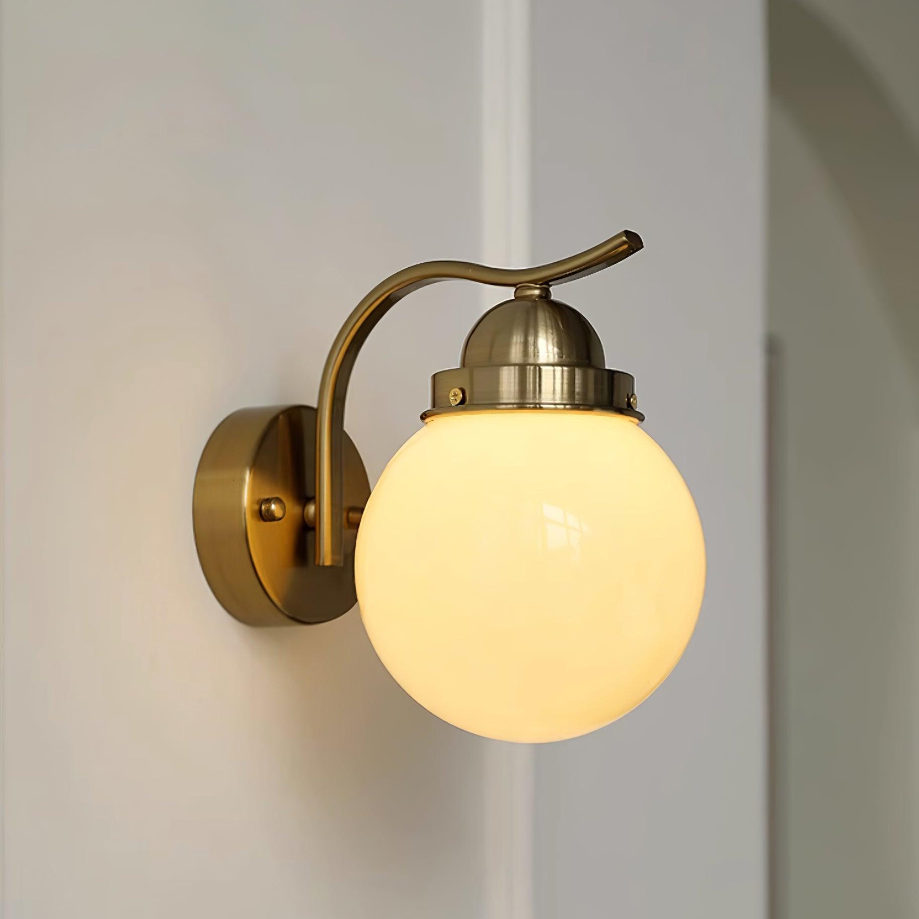 Saturn Classic Globe Wall Lamp