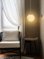 Uphaara Modern Minimalist Alabaster Pendant Light