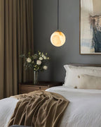 Uphaara Modern Minimalist Alabaster Pendant Light