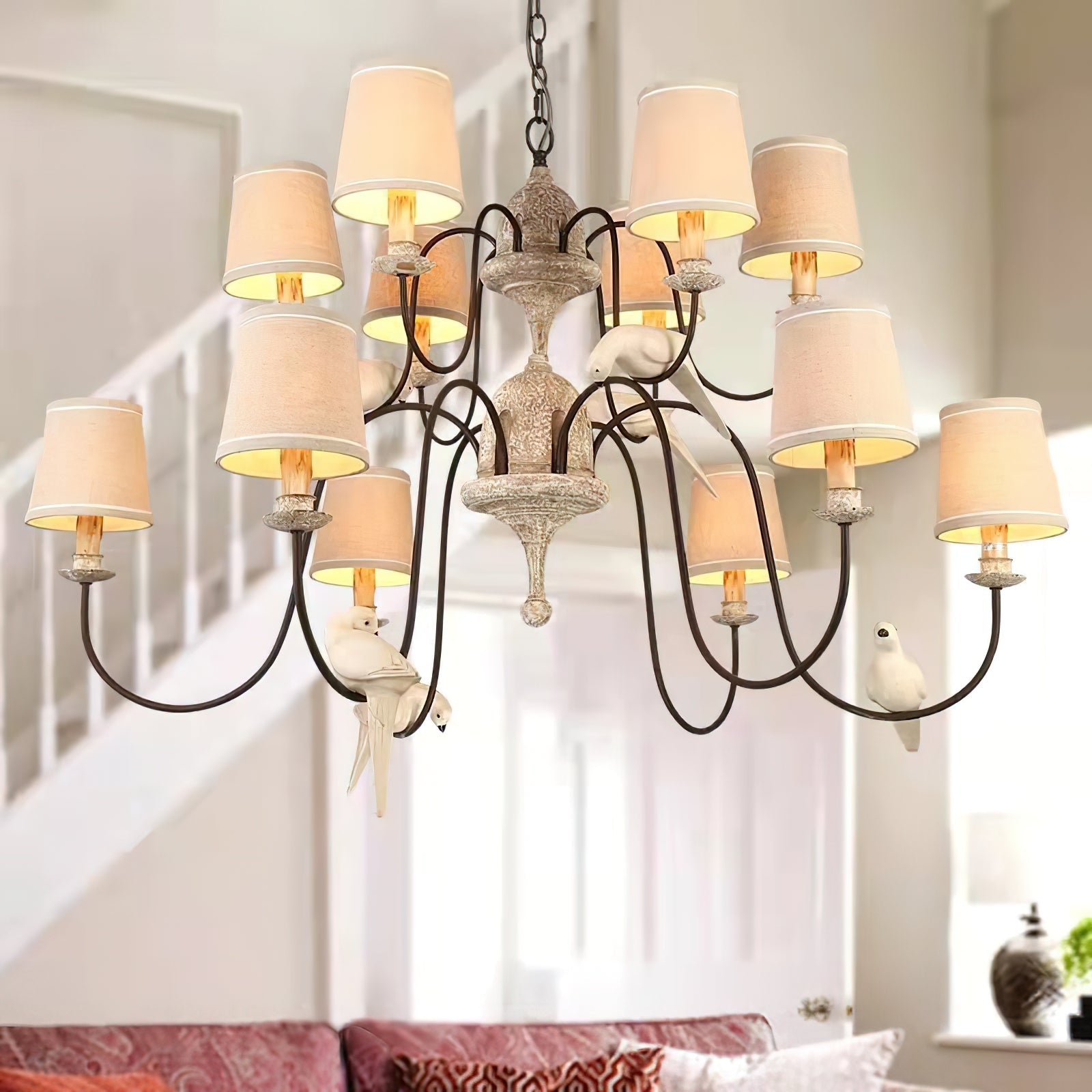 Avcarora Postmodern Luxury Fabric Chandelier